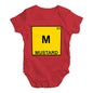 Mustard Element Baby Unisex Baby Grow Bodysuit