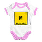 Mustard Element Baby Unisex Baby Grow Bodysuit