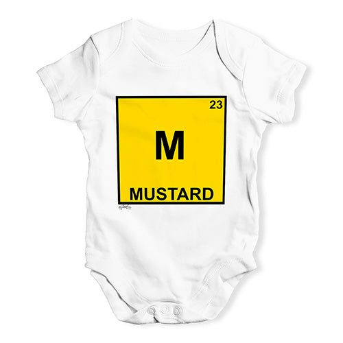 Mustard Element Baby Unisex Baby Grow Bodysuit