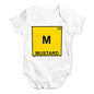 Mustard Element Baby Unisex Baby Grow Bodysuit