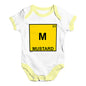 Mustard Element Baby Unisex Baby Grow Bodysuit