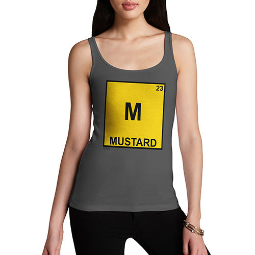 Funny Tank Top For Mum Mustard Element Women's Tank Top X-Large Dark Grey