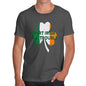 Novelty Gifts For Men Part Irish All Trouble Men's T-Shirt Large Dark Grey