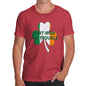 Novelty T Shirt Christmas Part Irish All Trouble Men's T-Shirt Small Red