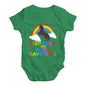 Keep Calm And Poop Rainbows Baby Unisex Baby Grow Bodysuit