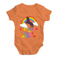 Keep Calm And Poop Rainbows Baby Unisex Baby Grow Bodysuit