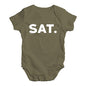 SAT Saturday Baby Unisex Baby Grow Bodysuit