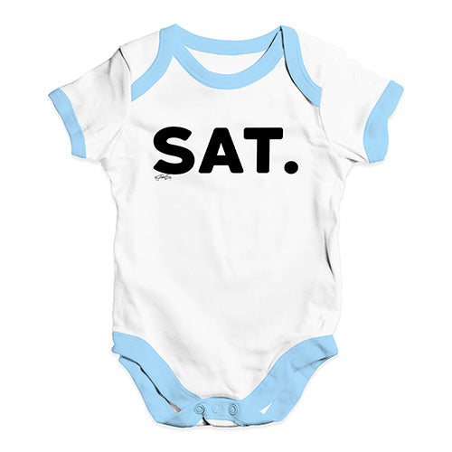 SAT Saturday Baby Unisex Baby Grow Bodysuit