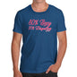 Funny T Shirts 80% Sexy 20% Disgusting Men's T-Shirt Small Royal Blue