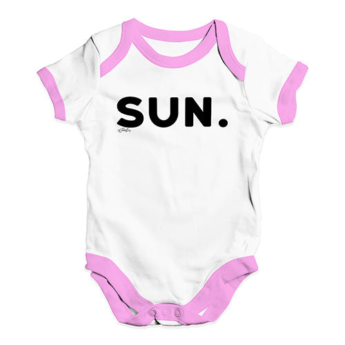 SUN Sunday Baby Unisex Baby Grow Bodysuit