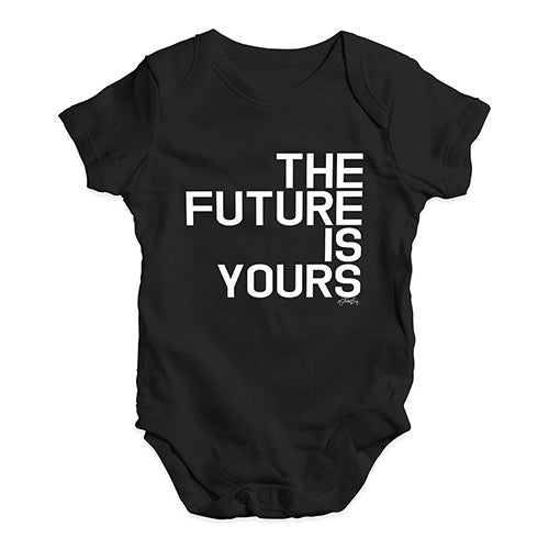 The Future Is Yours Baby Unisex Baby Grow Bodysuit