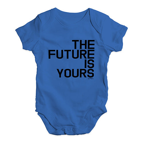 The Future Is Yours Baby Unisex Baby Grow Bodysuit