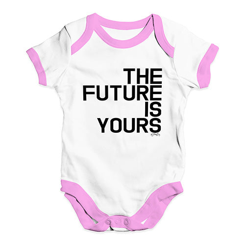 The Future Is Yours Baby Unisex Baby Grow Bodysuit