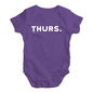 THURS Thursday Baby Unisex Baby Grow Bodysuit