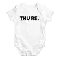 THURS Thursday Baby Unisex Baby Grow Bodysuit