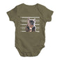 Staffordshire Bull Terrier Mugshot Baby Unisex Baby Grow Bodysuit