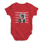 Staffordshire Bull Terrier Mugshot Baby Unisex Baby Grow Bodysuit