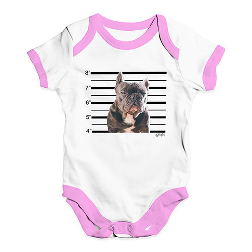 Staffordshire Bull Terrier Mugshot Baby Unisex Baby Grow Bodysuit