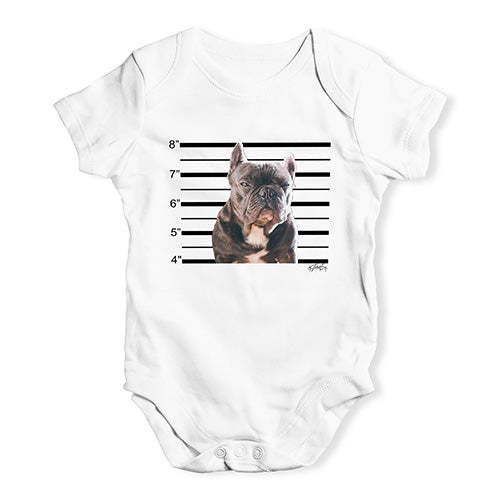 Staffordshire Bull Terrier Mugshot Baby Unisex Baby Grow Bodysuit