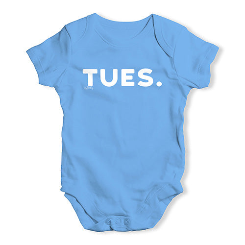 TUES Tuesday Baby Unisex Baby Grow Bodysuit