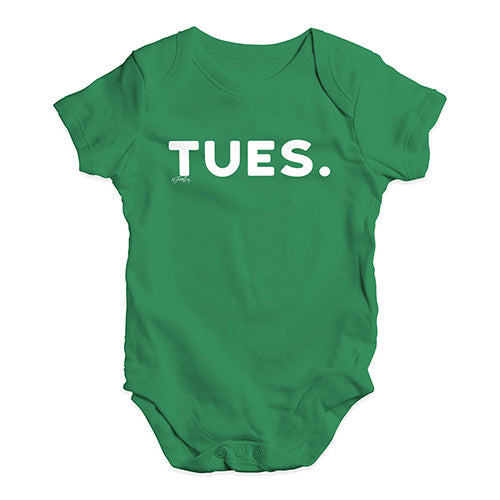 TUES Tuesday Baby Unisex Baby Grow Bodysuit