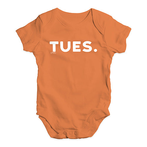 TUES Tuesday Baby Unisex Baby Grow Bodysuit