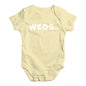 WEDS Wednesday Baby Unisex Baby Grow Bodysuit