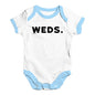 WEDS Wednesday Baby Unisex Baby Grow Bodysuit