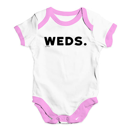 WEDS Wednesday Baby Unisex Baby Grow Bodysuit