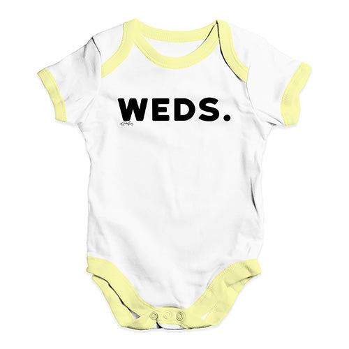 WEDS Wednesday Baby Unisex Baby Grow Bodysuit