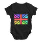 Rainbow Union Jack Baby Unisex Baby Grow Bodysuit