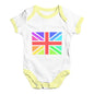 Rainbow Union Jack Baby Unisex Baby Grow Bodysuit