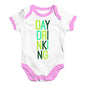 Day Drinking Baby Unisex Baby Grow Bodysuit