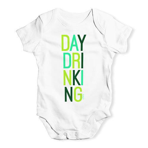Day Drinking Baby Unisex Baby Grow Bodysuit