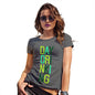 Novelty Tshirts Women Day Drinking Women's T-Shirt Large Dark Grey