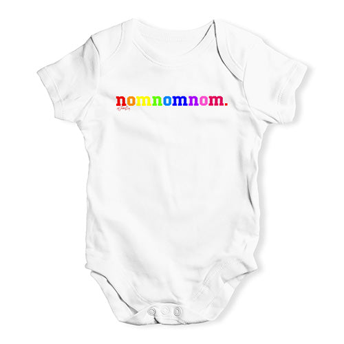 Rainbow Nomnomnom Baby Unisex Baby Grow Bodysuit