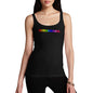 Funny Sarcasm Tank Top Rainbow Nomnomnom Women's Tank Top X-Large Black