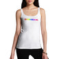 Funny Gifts For Women Rainbow Nomnomnom Women's Tank Top Small White