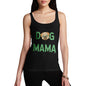 Novelty Tank Top Dog Mama Women's Tank Top Medium Black