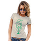 Novelty T Shirt Christmas Get Your Irish On Women's T-Shirt X-Large Natural