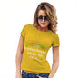 Funny T Shirts For Mum The Leprechaun Made Me Do It Women's T-Shirt X-Large Yellow