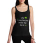 Novelty Tank Top Women The Leprechaun Made Me Do It Women's Tank Top Medium Black