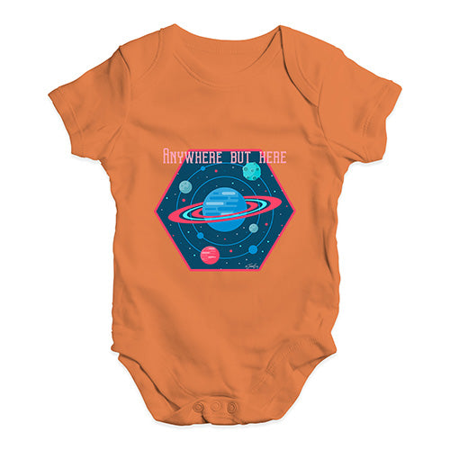 Anywhere But Here Baby Unisex Baby Grow Bodysuit