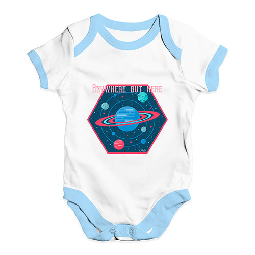 Anywhere But Here Baby Unisex Baby Grow Bodysuit