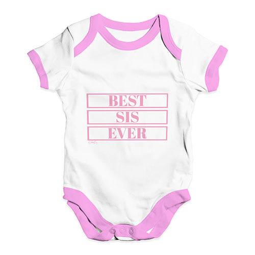 Best Sis Ever Baby Unisex Baby Grow Bodysuit