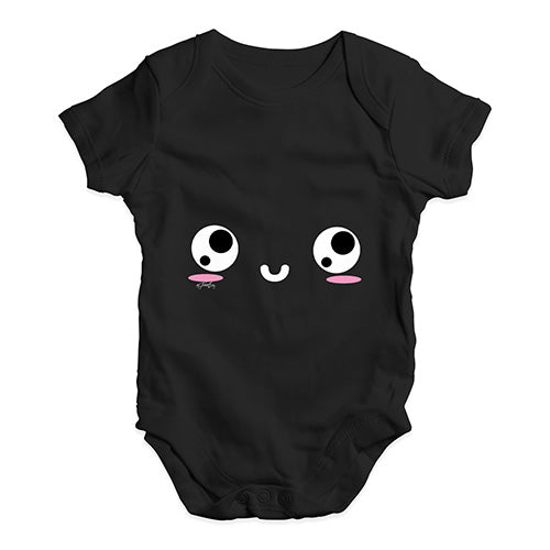 Adorable Cute Face Baby Unisex Baby Grow Bodysuit