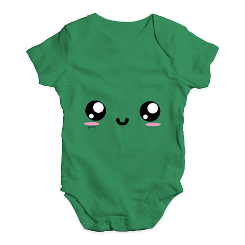 Adorable Cute Face Baby Unisex Baby Grow Bodysuit