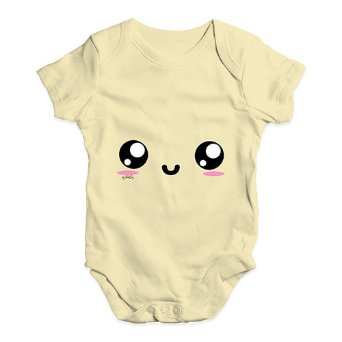 Adorable Cute Face Baby Unisex Baby Grow Bodysuit