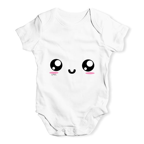 Adorable Cute Face Baby Unisex Baby Grow Bodysuit