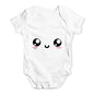 Adorable Cute Face Baby Unisex Baby Grow Bodysuit